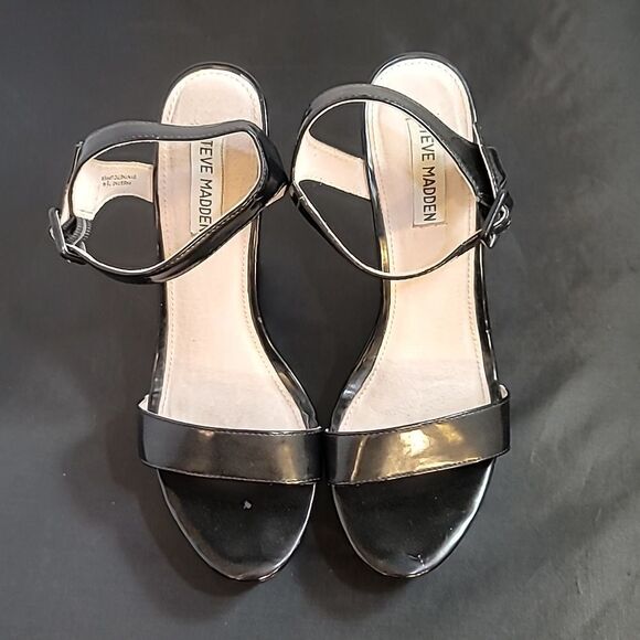 WOMEN'S STEVE MADDEN PRESTINE WEDGE PLATFORM SANDALS G1 - Picture 4 of 14